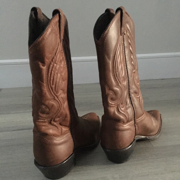Abilene 9027 Women's Leather Western Boots, Sz 7.5 - Picture 4 of 8